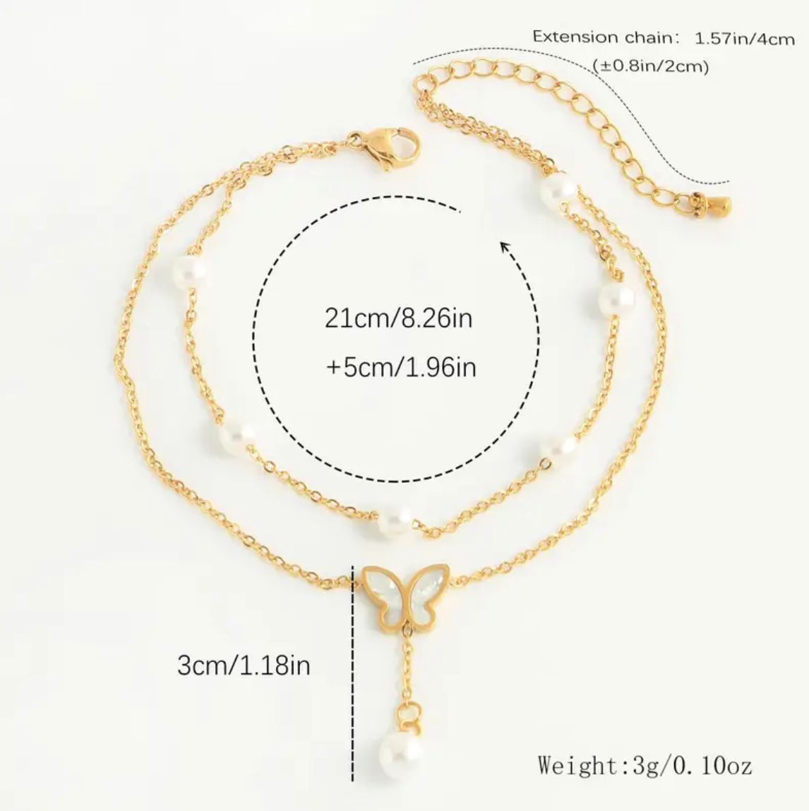 Fußkette 6